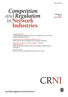  Competition and Regulation in Network Industries | Zeitschrift |  Sack Fachmedien
