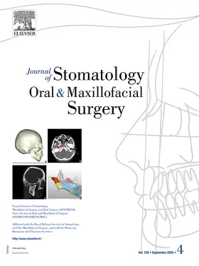  Journal of Stomatology, Oral and Maxillofacial Surgery | Zeitschrift |  Sack Fachmedien
