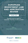  European Investment Law and Arbitration Review Online | Zeitschrift |  Sack Fachmedien
