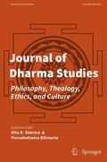 Editor-in-Chief: R.D. Sherma / P. Bilimoria |  Journal of Dharma Studies | Zeitschrift |  Sack Fachmedien