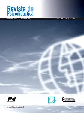  Revista de Psicodidactica (English edition) | Zeitschrift |  Sack Fachmedien