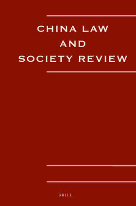  China Law and Society Review | Zeitschrift |  Sack Fachmedien