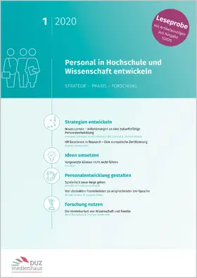  Personal in Hochschule und Wissenschaft entwickeln | Zeitschrift |  Sack Fachmedien