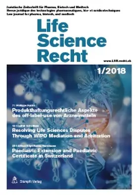 Life Science Recht | Stämpfli | Zeitschrift | sack.de