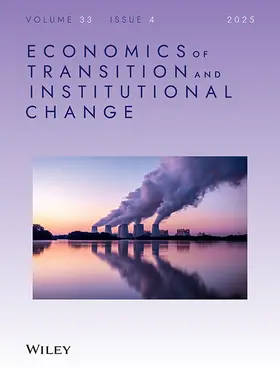 Economics of Transition and Institutional Change | Zeitschrift |  Sack Fachmedien