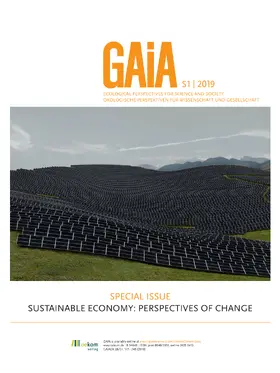 Verein Gaia – Konstanz, St. Gallen, Zürich |  GAIA | Zeitschrift |  Sack Fachmedien