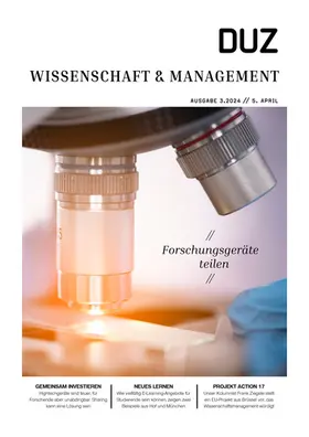  Duz. Wissenschaft & Management | Zeitschrift |  Sack Fachmedien