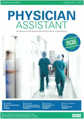 Physician Assistant | Max Schmidt-Römhild | Zeitschrift | sack.de