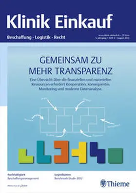  Klinik Einkauf | Zeitschrift |  Sack Fachmedien