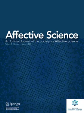  Affective Science | Zeitschrift |  Sack Fachmedien