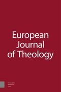  European Journal of Theology | Zeitschrift |  Sack Fachmedien