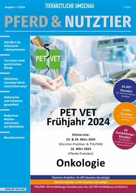 Tierärztliche Umschau | Zeitschrift |  Sack Fachmedien