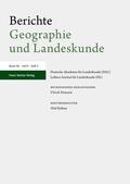  Berichte. Geographie und Landeskunde | Zeitschrift |  Sack Fachmedien