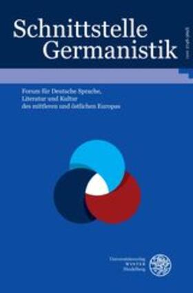  Schnittstelle Germanistik | Zeitschrift |  Sack Fachmedien