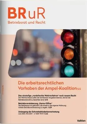 BRuR Betriebsrat und Recht | Franz Vahlen | Zeitschrift | sack.de