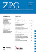  ZPG - Zeitschrift für das Recht der Personengesellschaften und der Einzelunternehmen | Zeitschrift |  Sack Fachmedien