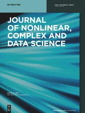 Journal of Nonlinear, Complex and Data Science | De Gruyter | Zeitschrift | sack.de