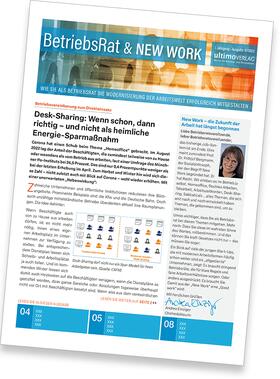  BetriebsRat & New Work | Zeitschrift |  Sack Fachmedien