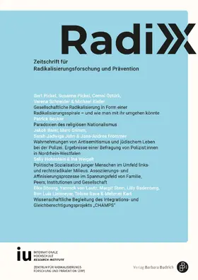 Zentrum für Radikalisierungsforschung und Prävention (ZRP) |  RadiX – Zeitschrift für Radikalisierungsforschung und Prävention | Zeitschrift |  Sack Fachmedien