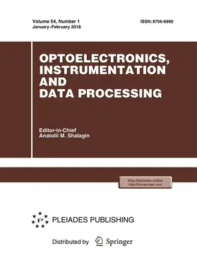  Optoelectronics, Instrumentation and Data Processing | Zeitschrift |  Sack Fachmedien