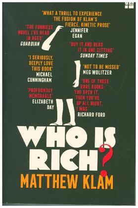 Klam |  Who is Rich? | Buch |  Sack Fachmedien