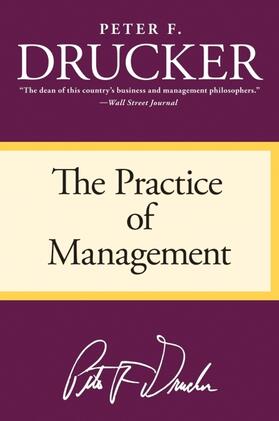 Drucker |  The Practice of Management | Buch |  Sack Fachmedien