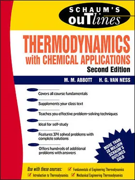 Abbott / Van Ness |  Schaum's Outline of Thermodynamics With Chemical Applications | Buch |  Sack Fachmedien