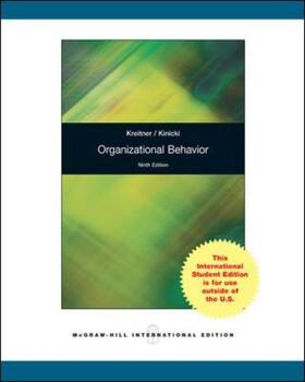 Kreitner / Kinicki | Organizational Behavior | Buch | 978-0-07-018261-5 | sack.de