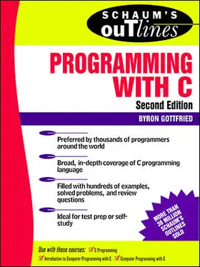 Gottfried |  SCH OUTL PROGRAMMING WITH C | Buch |  Sack Fachmedien
