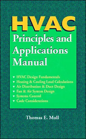 Mull |  HVAC Principles and Applications Manual | Buch |  Sack Fachmedien