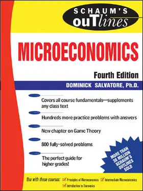 Salvatore |  Schaum's Outline of Microeconomic Theory | Buch |  Sack Fachmedien