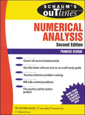 Scheid |  SCH NUMERICAL ANALYSIS | Buch |  Sack Fachmedien