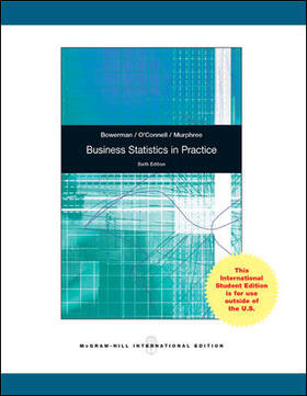 Bowerman / Connell | Business Statistics in Practice | Buch | 978-0-07-122065-1 | sack.de