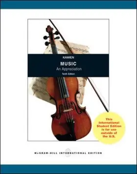 Kamien |  Music: An Appreciation | Buch |  Sack Fachmedien