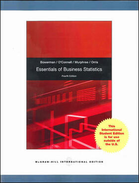 Bowerman / O'Connell / Connell |  Essentials of Business Statistics | Buch |  Sack Fachmedien