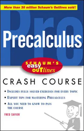 Safier |  SCHAUM'S E O OF PRECALCULUS | Buch |  Sack Fachmedien