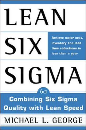 George |  Lean Six Sigma | Buch |  Sack Fachmedien