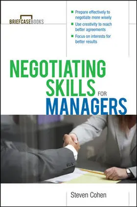 Cohen / Formisano |  Negotiating Skills for Managers | Buch |  Sack Fachmedien