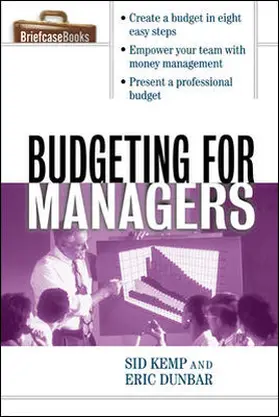 Kemp |  BUDGETING FOR MANAGERS | Buch |  Sack Fachmedien