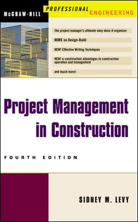 Levy |  Project Management in Construction | Buch |  Sack Fachmedien