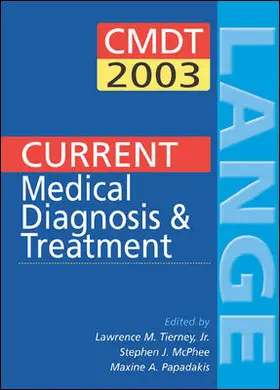 Tierney / McPhee / Mcphee |  Current Medical Diagnosis and Treatment | Buch |  Sack Fachmedien
