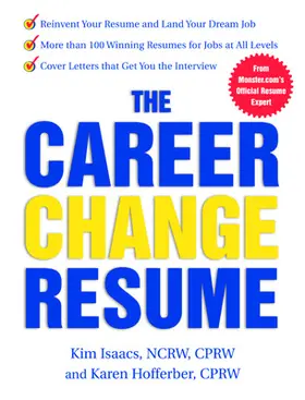 Hofferber / Isaacs |  CAREER CHANGE RESUME | Buch |  Sack Fachmedien