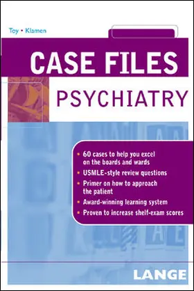 Toy / Klamen | Case Files Psychiatry | Buch | 978-0-07-142182-9 | www.sack.de