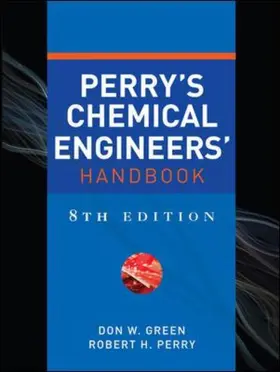 Green / Perry |  Perry's Chemical Engineers' Handbook, Eighth Edition | Buch |  Sack Fachmedien