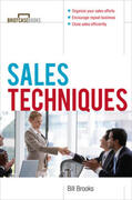 Brooks |  Sales Techniques | Buch |  Sack Fachmedien
