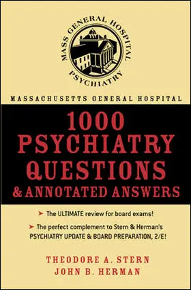 Stern / Herman |  Massachusetts General Hospital 1000 Psychiatry Questions and Annotated Answers | Buch |  Sack Fachmedien