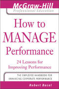 Bacal |  How to Manage Performance | Buch |  Sack Fachmedien