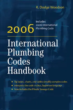 Woodson |  2006 International Plumbing Codes Handbook | Buch |  Sack Fachmedien