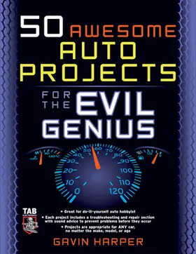 Harper |  50 Awesome Auto Projects for the Evil Genius | Buch |  Sack Fachmedien