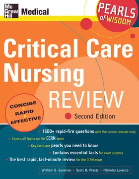 Gossman / Plantz / Lorenzo |  Critical Care Nursing Review | Buch |  Sack Fachmedien